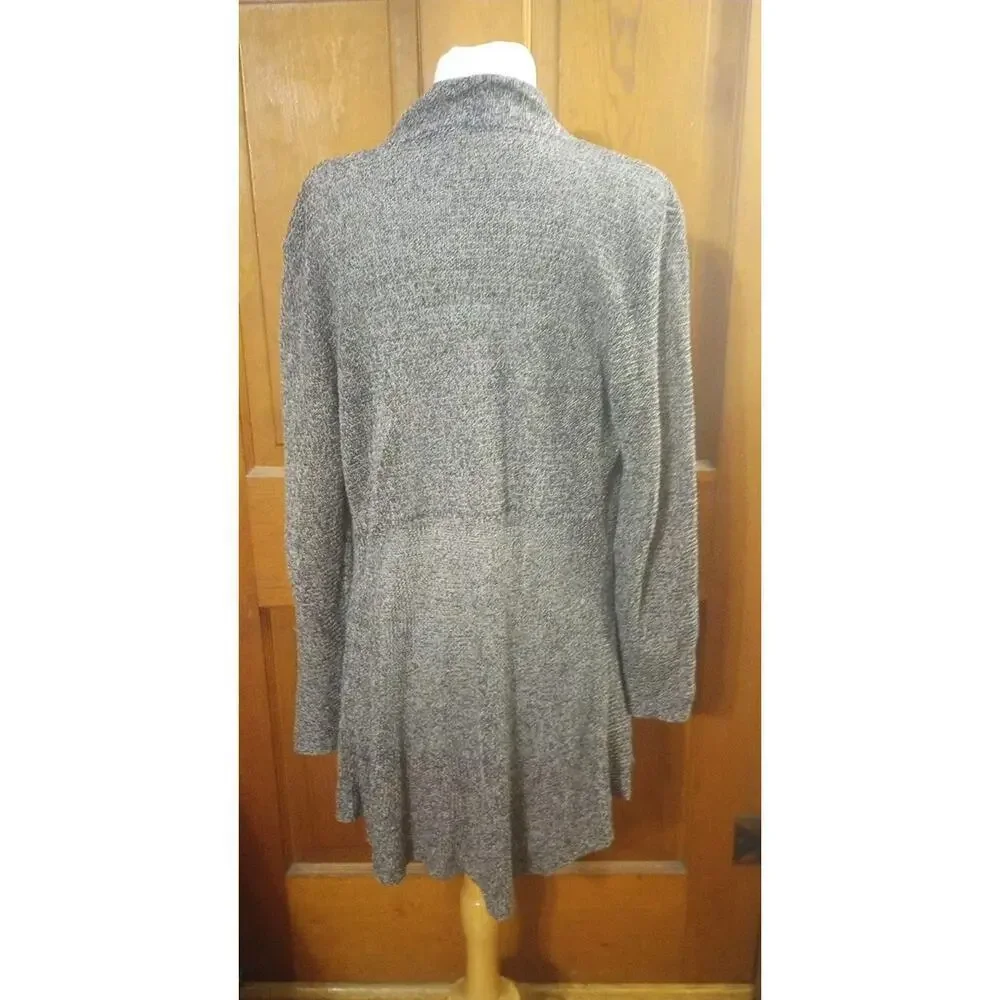 Eileen Fisher Women's 100% Linen Open Front Cardigan Sz XS Lightweight Oversized